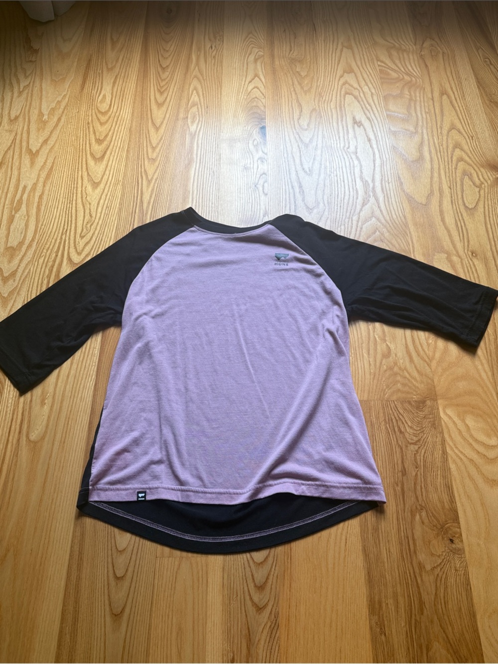 Mons Royale Raglan Pink and Black MTB shirt